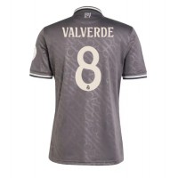 Maglia Calcio Real Madrid Federico Valverde #8 Terza Divisa 2024-25 Manica Corta